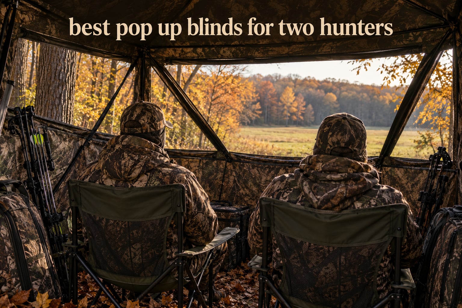 best pop up blinds for two hunters