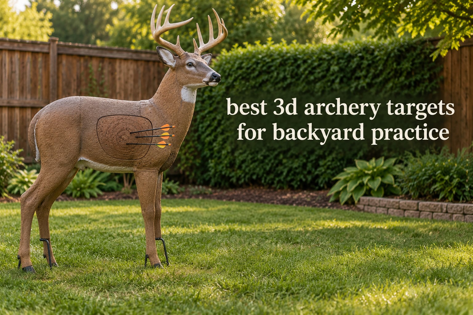 best 3d archery targets for backyard practice