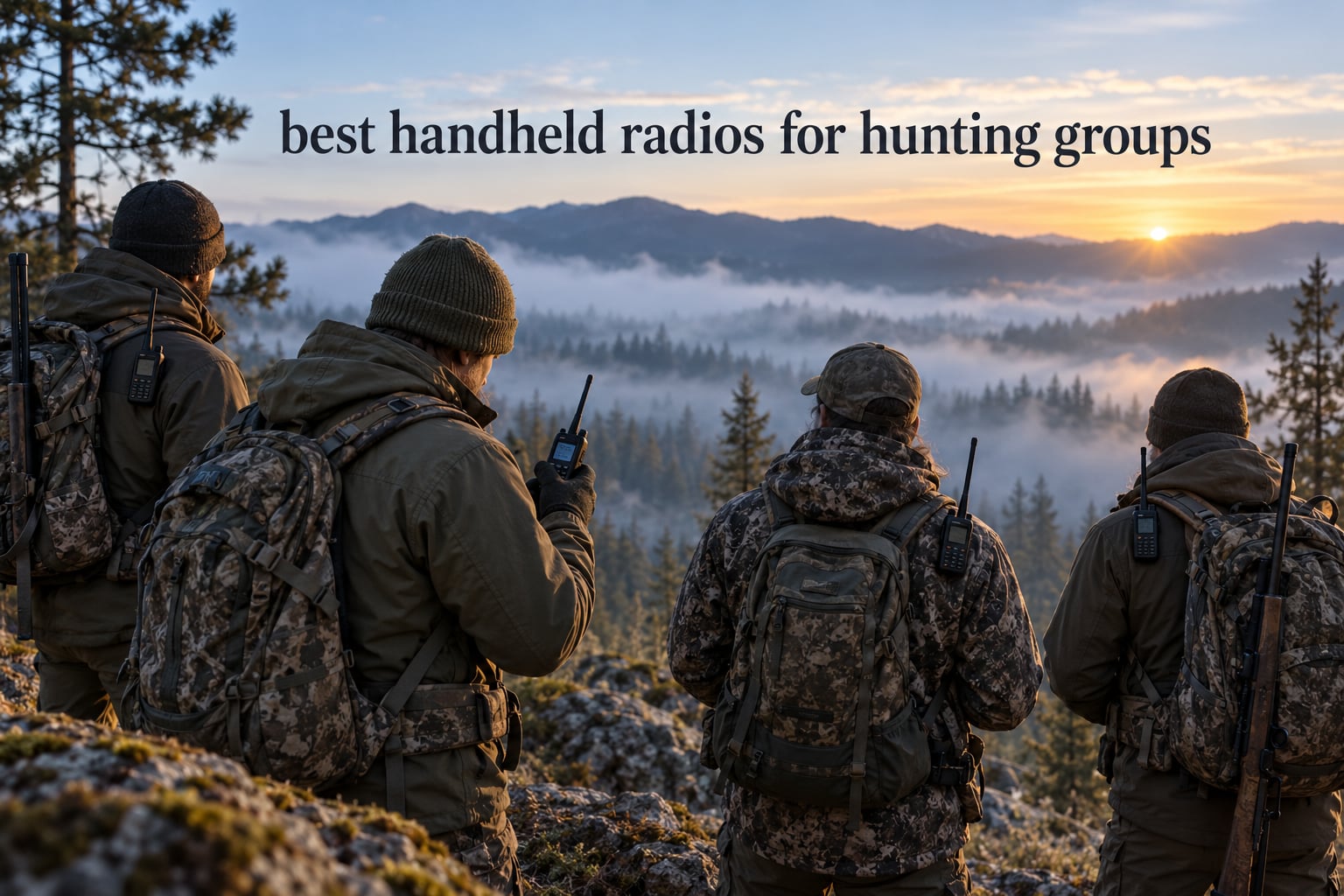 best handheld radios for hunting groups