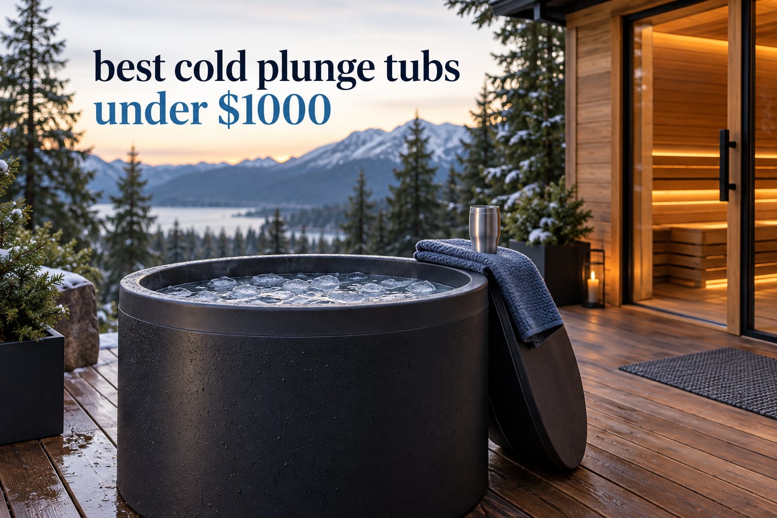 best cold plunge tubs under $1000