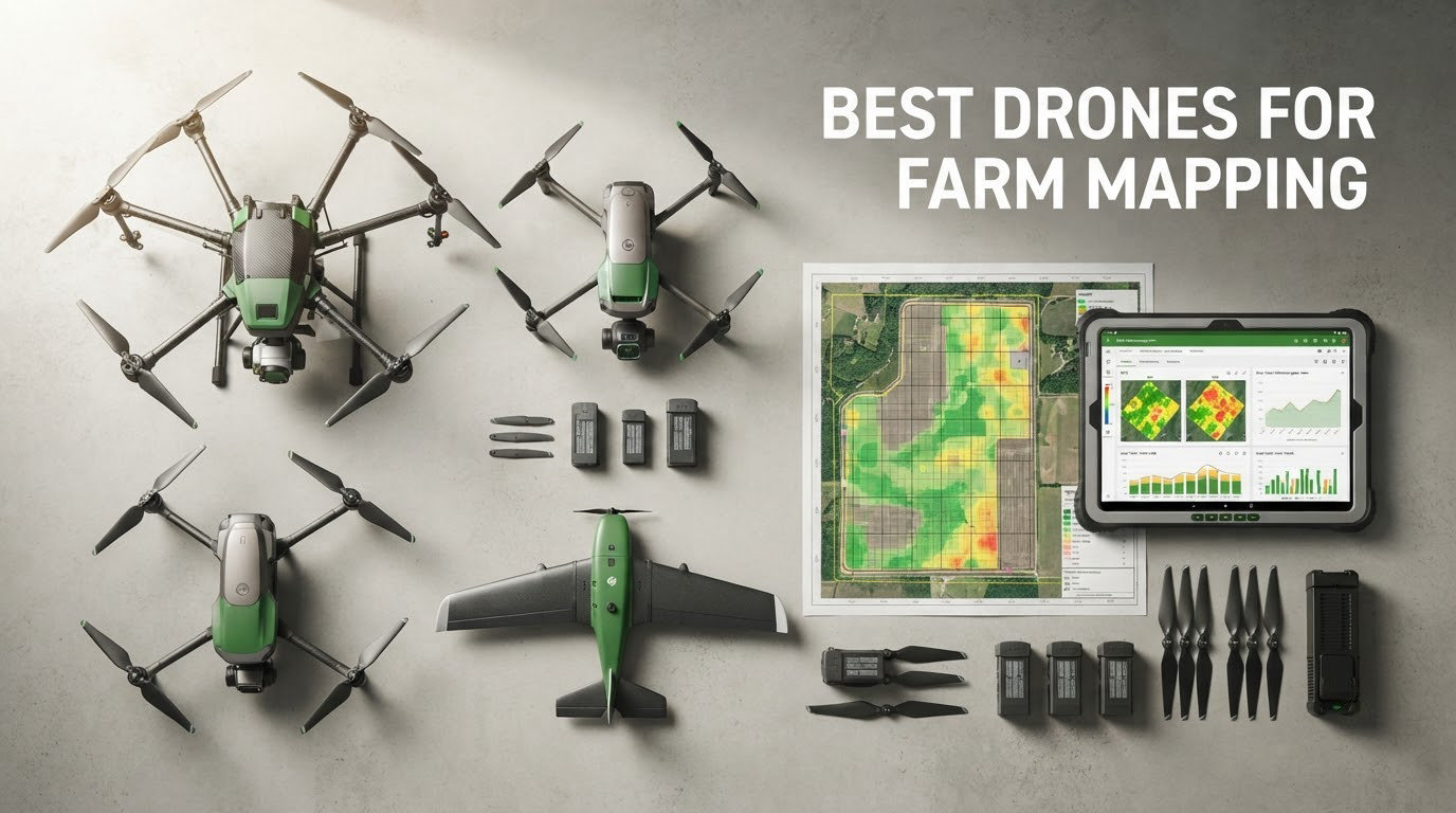 best drones for farm mapping