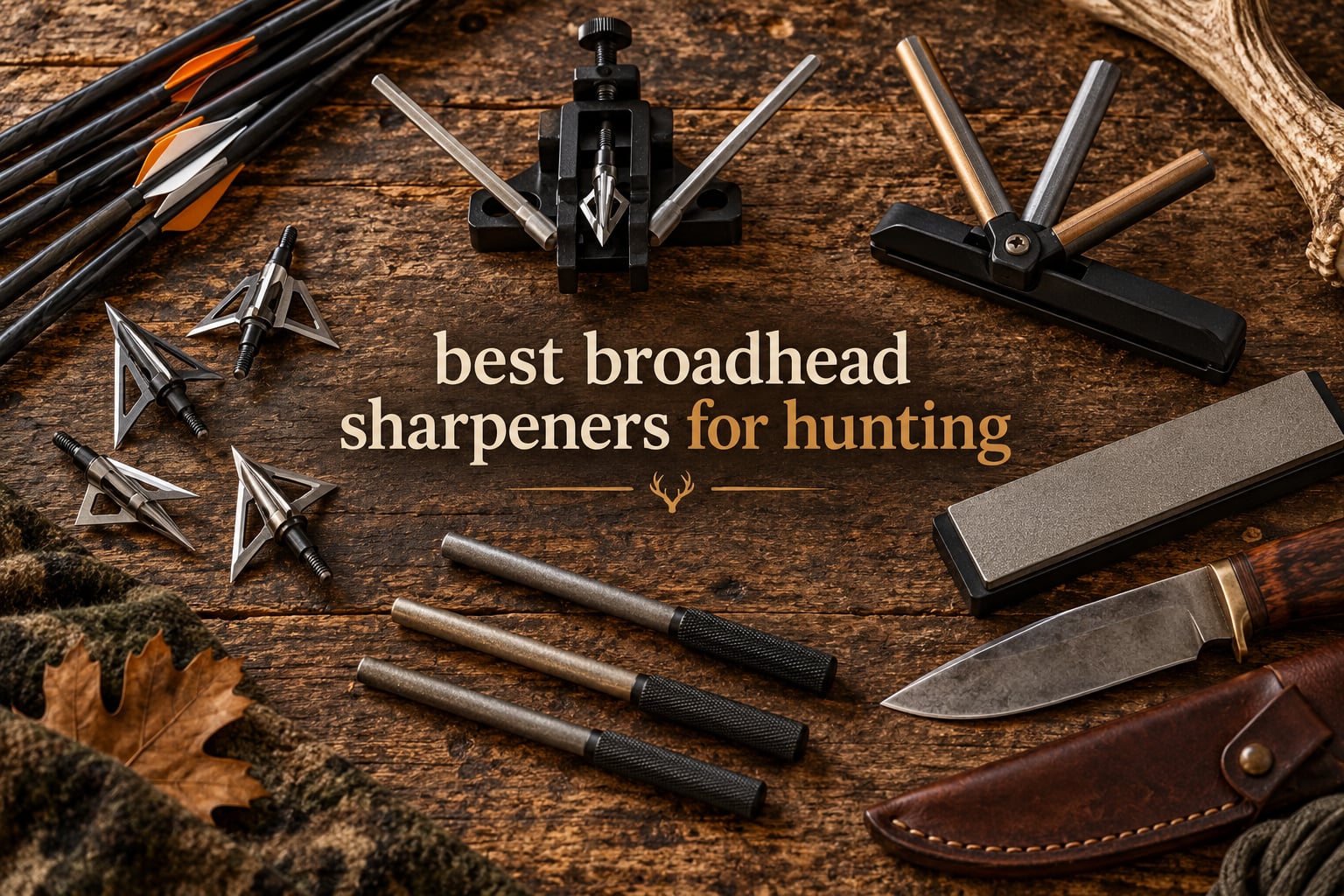 best broadhead sharpeners for hunting